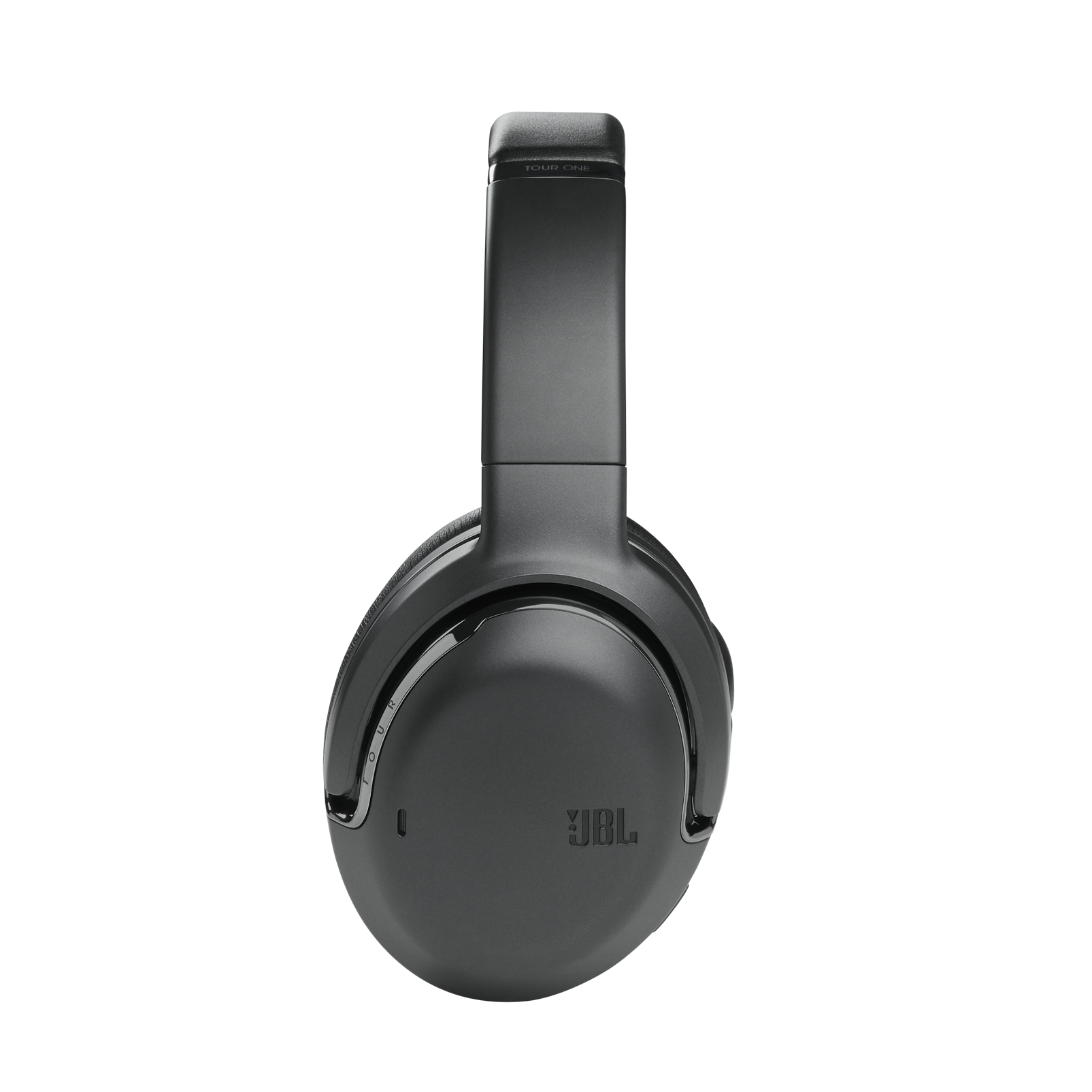 JBL Tour One - Black - Wireless over-ear noise cancelling headphones - Left